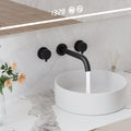 2 Handle Wall Mounted Bathroom Faucet