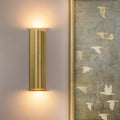 2 Light Modern Glam Integrated Led Wall Sconce