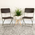 Plastic Rattan Folding Chair