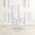 Lancaster Home Chiavari Clear Plastic Stacking Chair