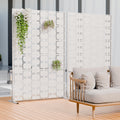 2 Pack Outdoor Privacy Screen Metal Cutout Privacy Fence Panels Weather Resistant Freestanding Dividers 72 H X 94 W
