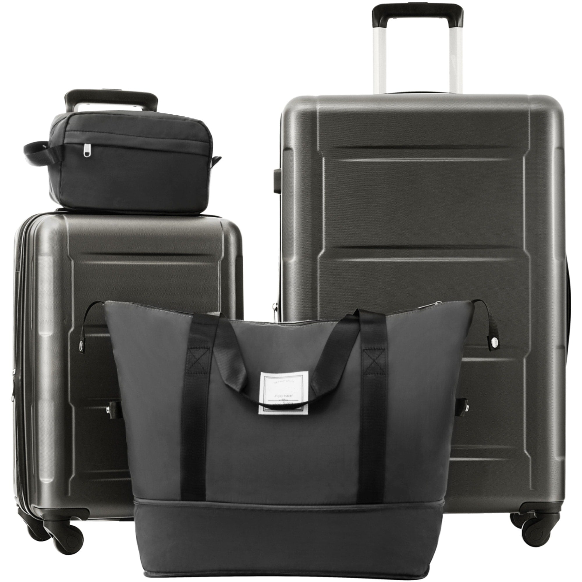 2 Piece Luggage Set With Bags Expanable Spinner Wheels Abs Lightweight Suitcase With Tsa Lock 20Inch 28Inch