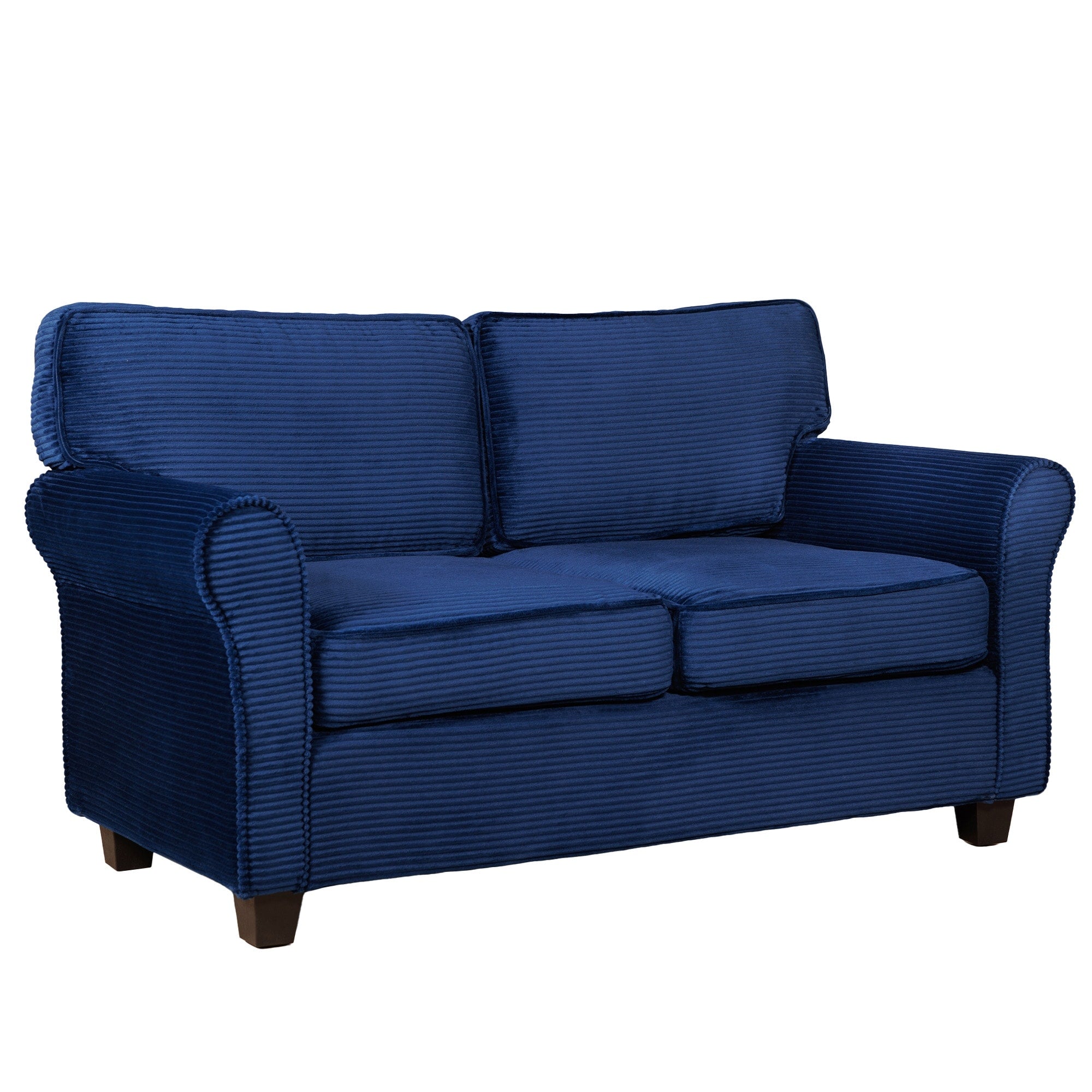 2 Seater Sofa Couch Loveseat For Living Room Bedroom Sleeper Sofa Couch With Armrests And Wood Frame