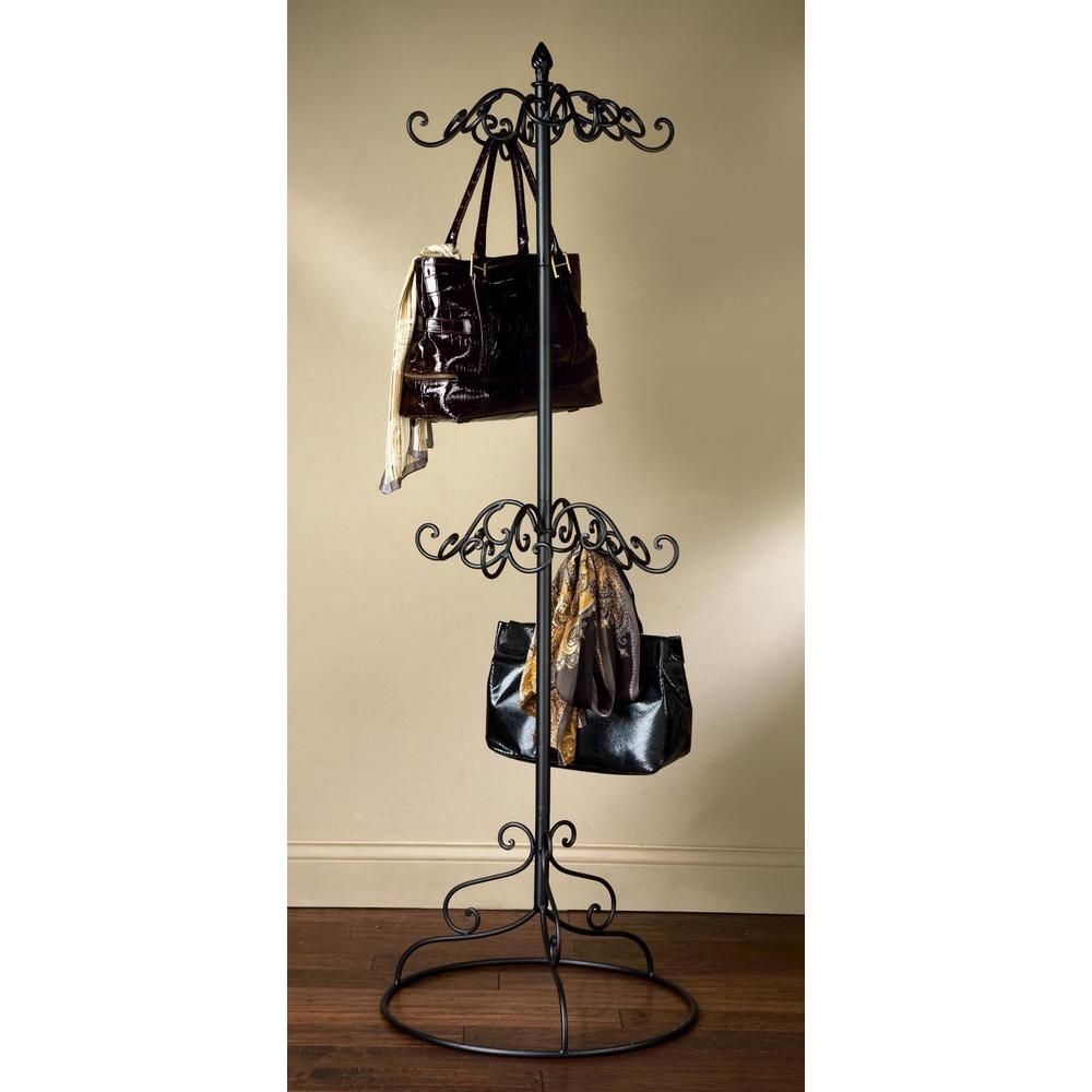 Black Metal 2 Tier Display Tree