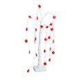 2 Ft Pre Lit Valentines Day Willow Tree With 24 Heart Shaped Lights