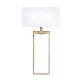 2 Light Aged Brass Wall Sconce