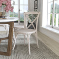 2Pk Resin X Back Chair