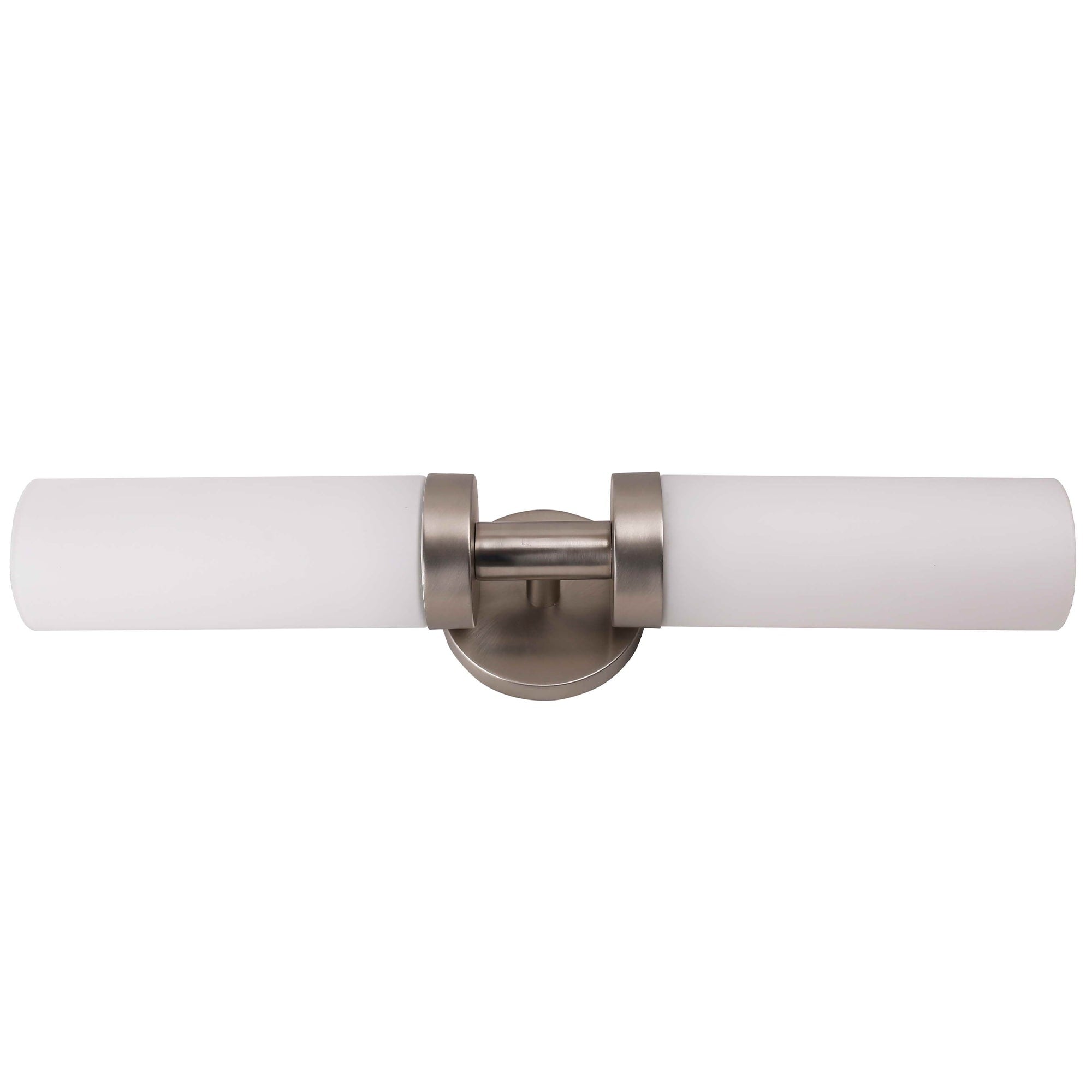 2 Way Light Wall Sconce Brushed Nickel
