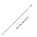 2.2Mm 14K White Gold Forsantina Lite Cable Link Chain
