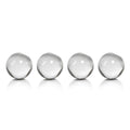 Jacy 2.75 Diameter Crystal Glass Decorative Object Ball Shaped Set Of 4