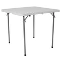 34Sq Plastic Bi Fold Table