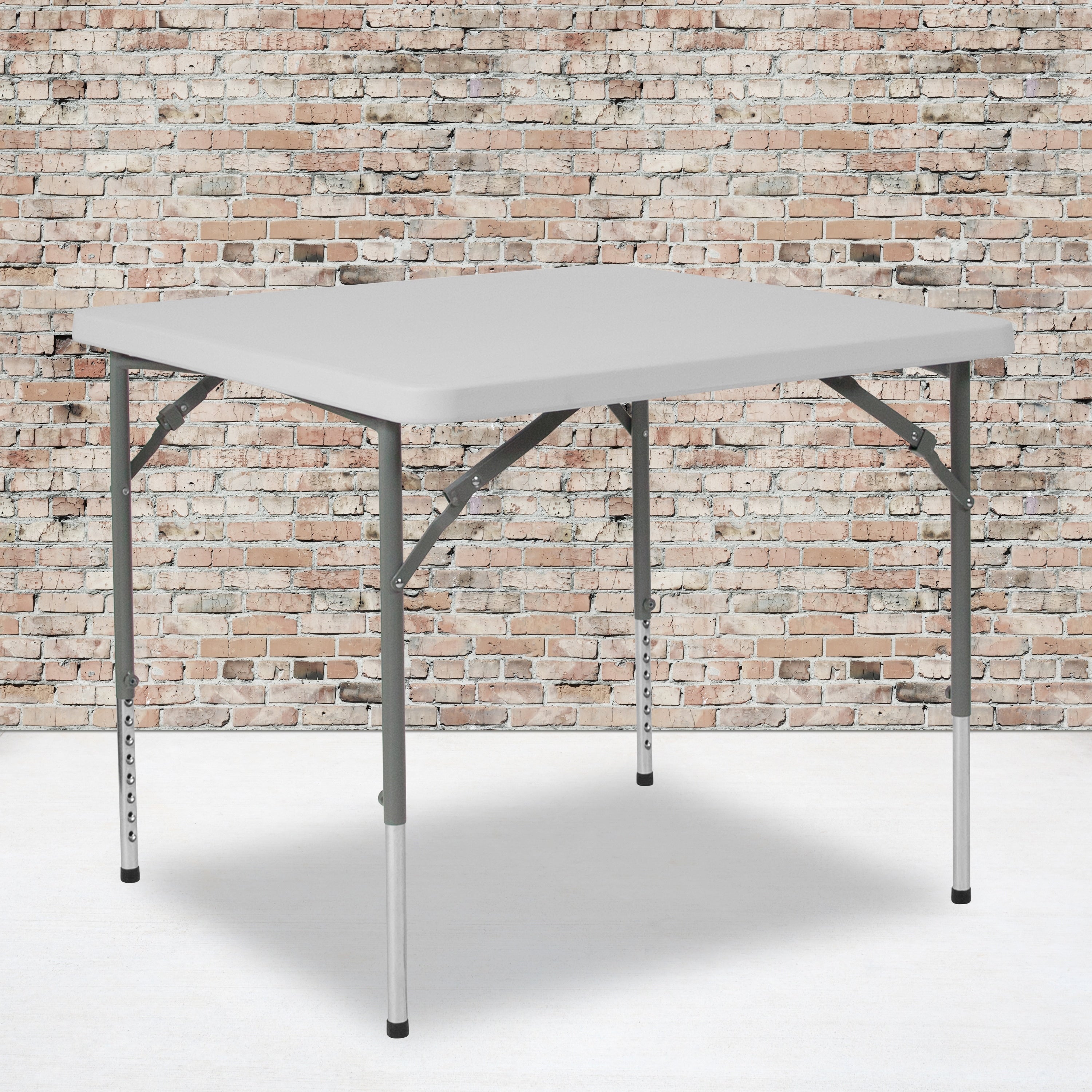 34Sq Plastic Fold Table