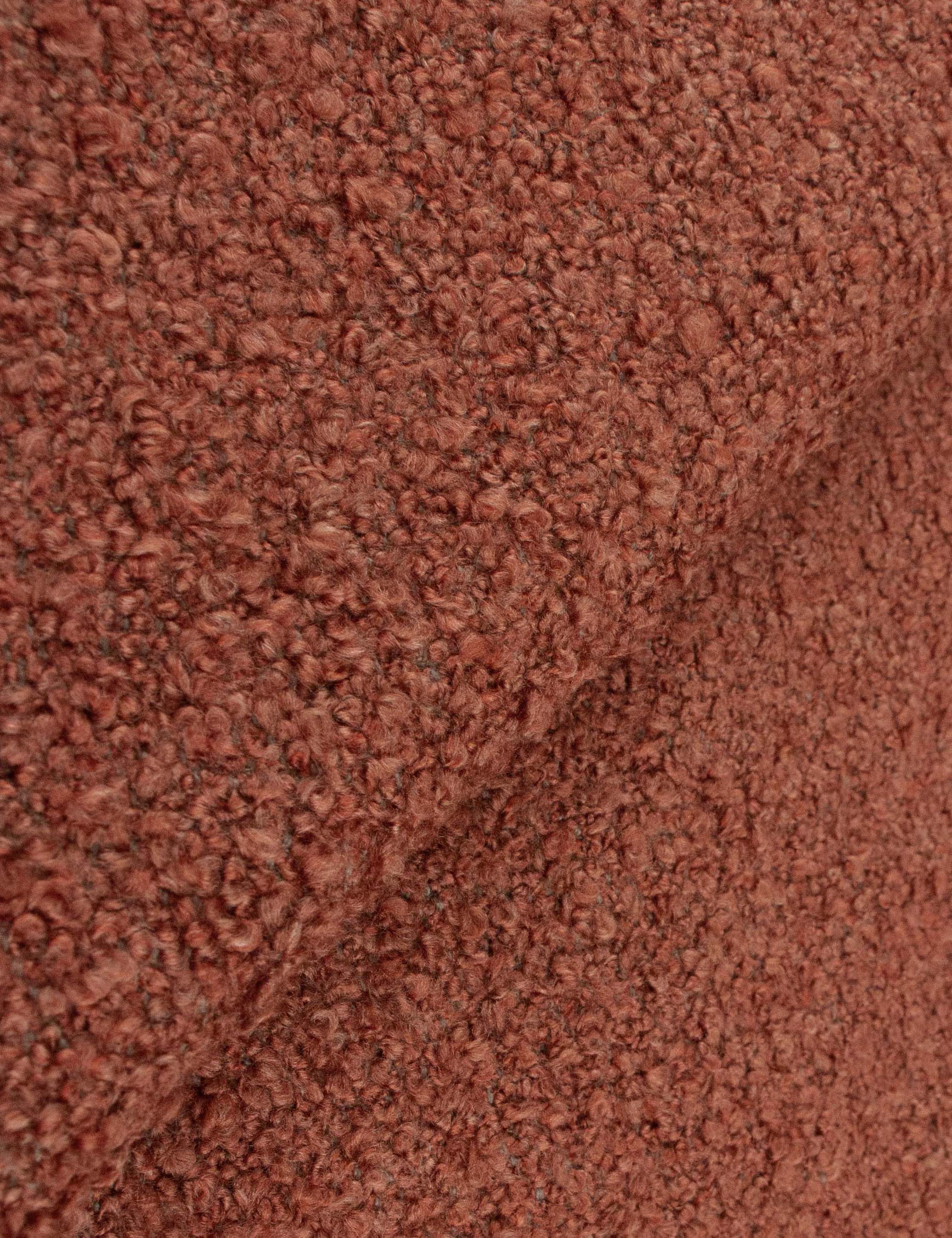 Brick Luxe Boucle Fabric Swatch