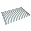 20 3 8 Inch Silicone Multipurpose Roll Up Dish Rack For Stainless Steel Kitchen Island Bar Sinks