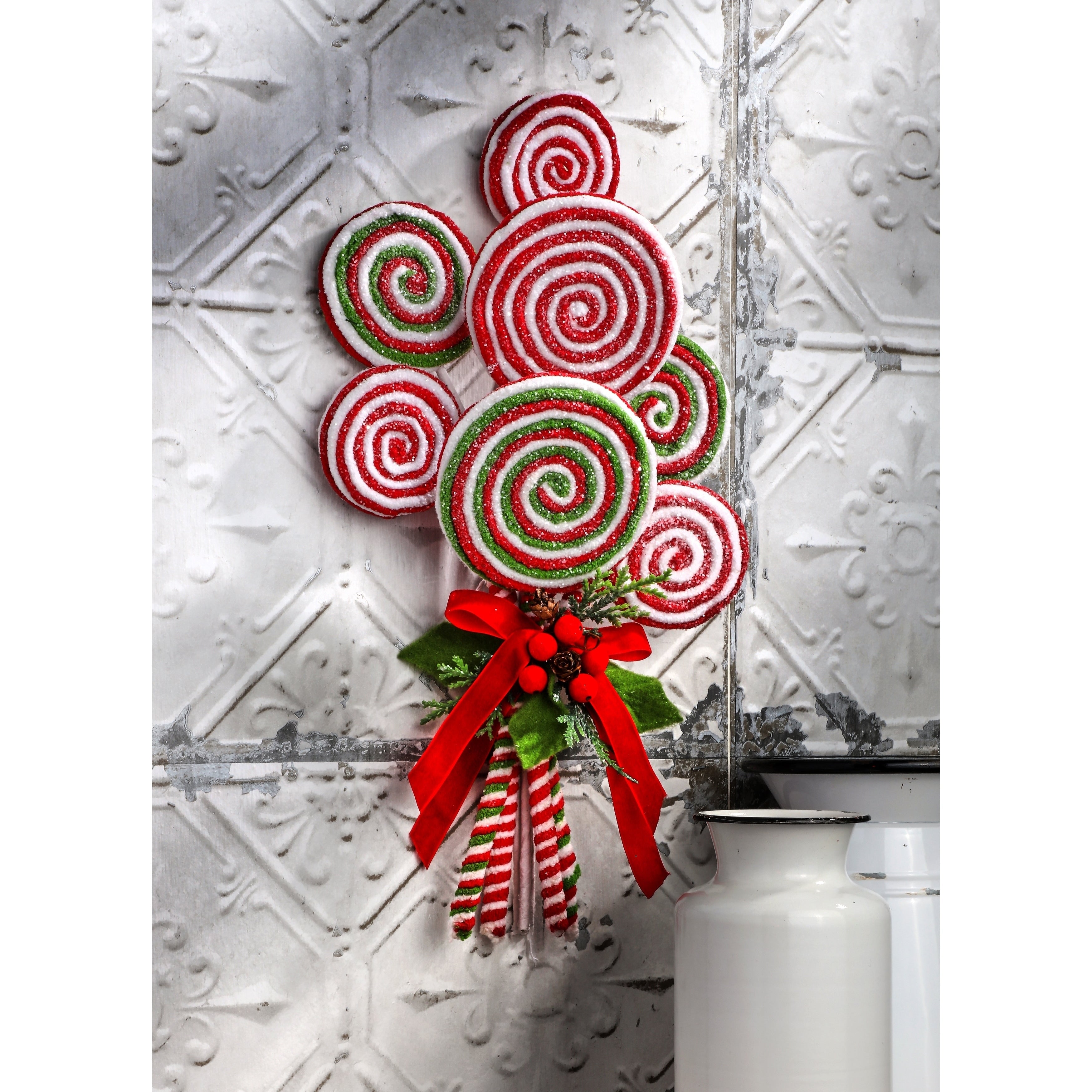 20 Frosted Lollipop Bundle W Holly