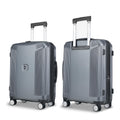 20 Inch Lightweight Expandable Carry On Luggage Pc Hardside Suitcase With Spinner Wheels Tsa Lock