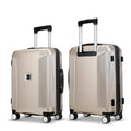 20 Inch Lightweight Expandable Carry On Luggage Pc Hardside Suitcase With Spinner Wheels Tsa Lock
