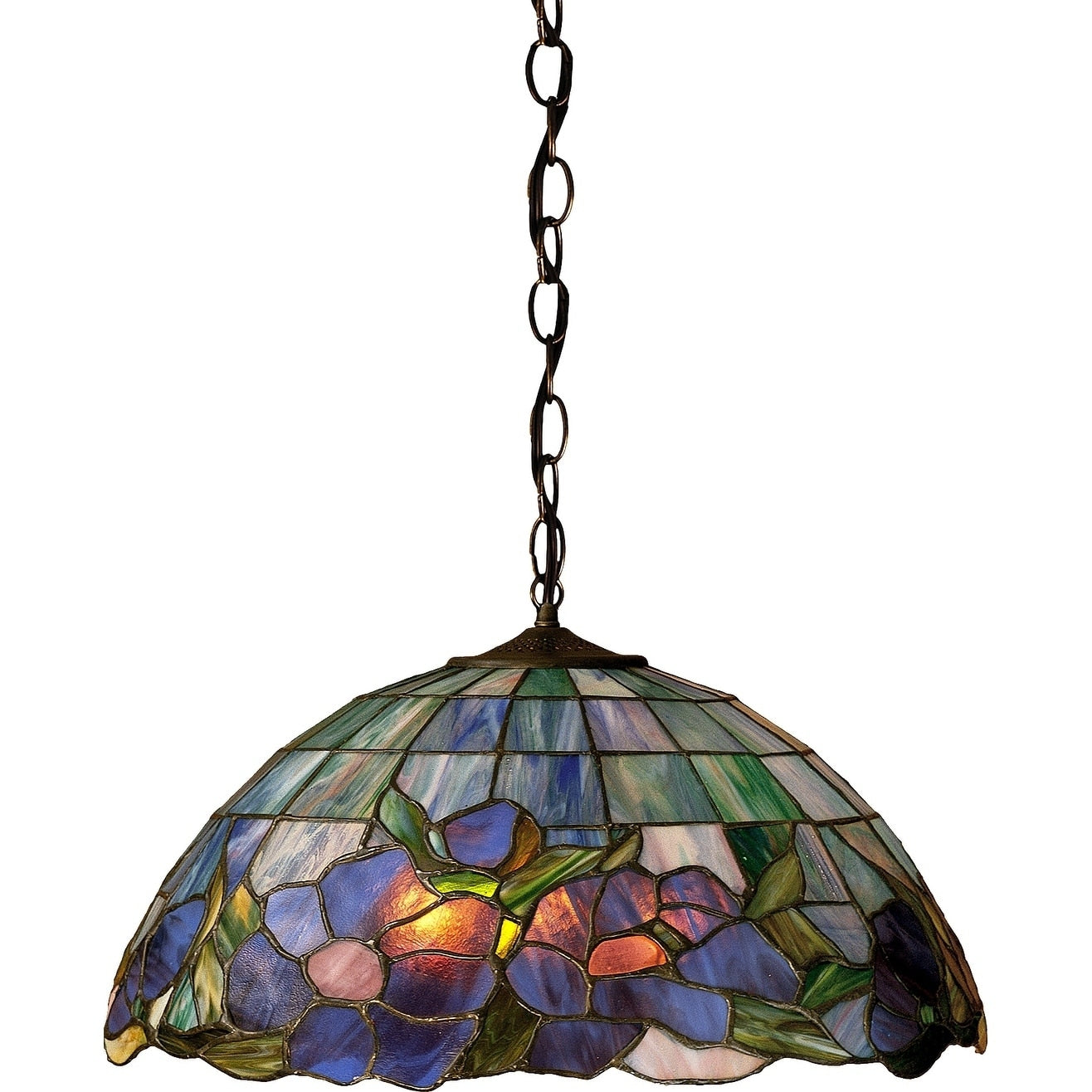 20 Inch Wide Posy Pendant