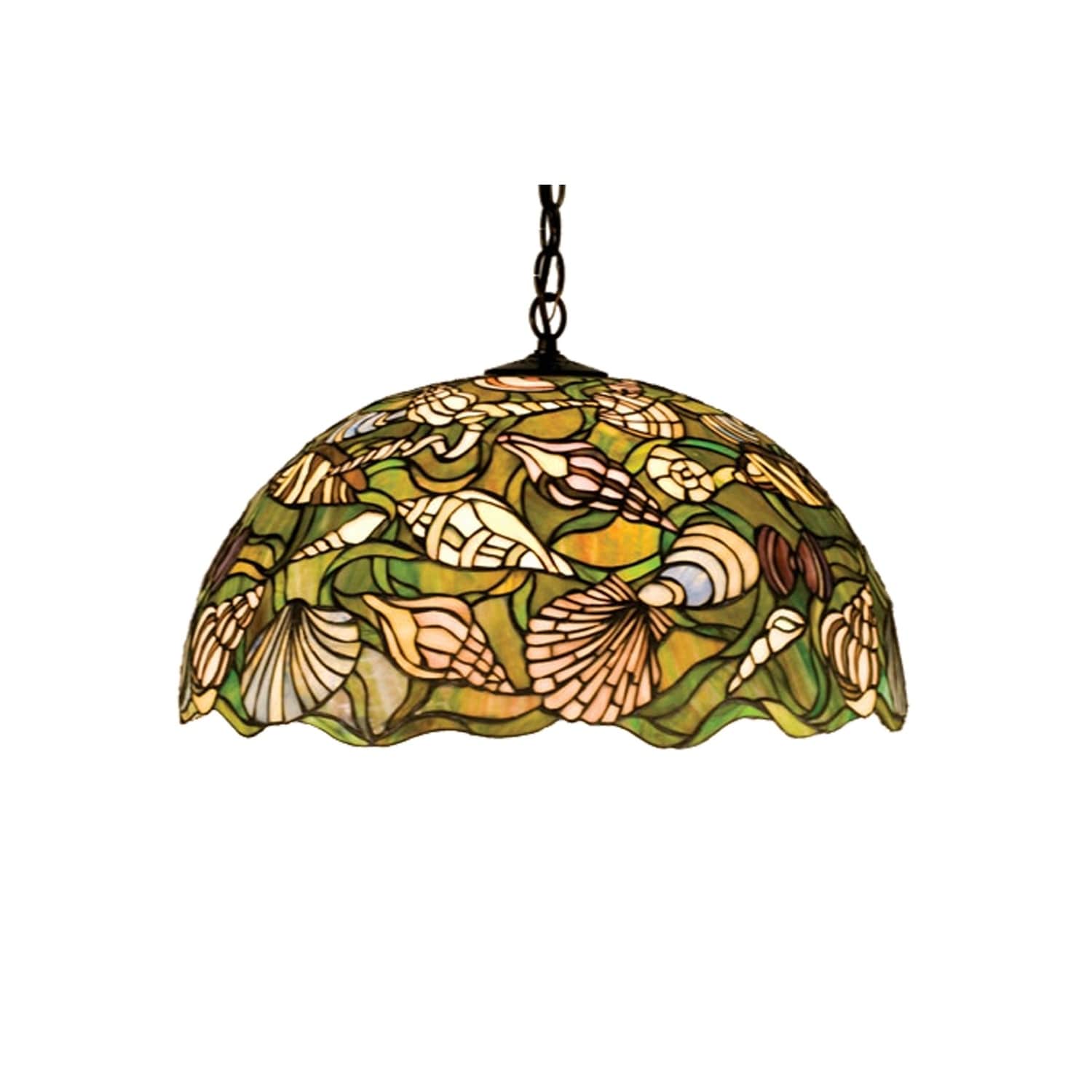 20 Inch Wide Seashell Pendant