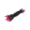 20 Light Christmas Craft Mini Light Set Non Connectable Black Wire 8