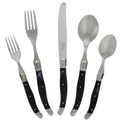 French Home Laguiole 20 Piece Black Flatware Set
