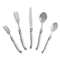 French Home Laguiole 20 Piece Pewter Flatware Set