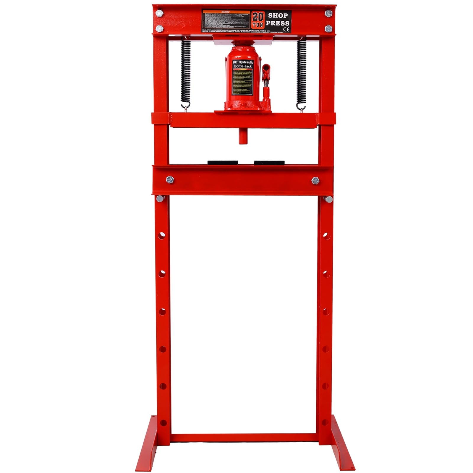20 Ton Bottle Jack Shop Press Bend Straighten Or Press Parts Install Bearings U Joints Bushings Ball Joints