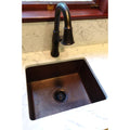 Premier Copper Products Hand Hammered Copper Undermount Single Basin Sink