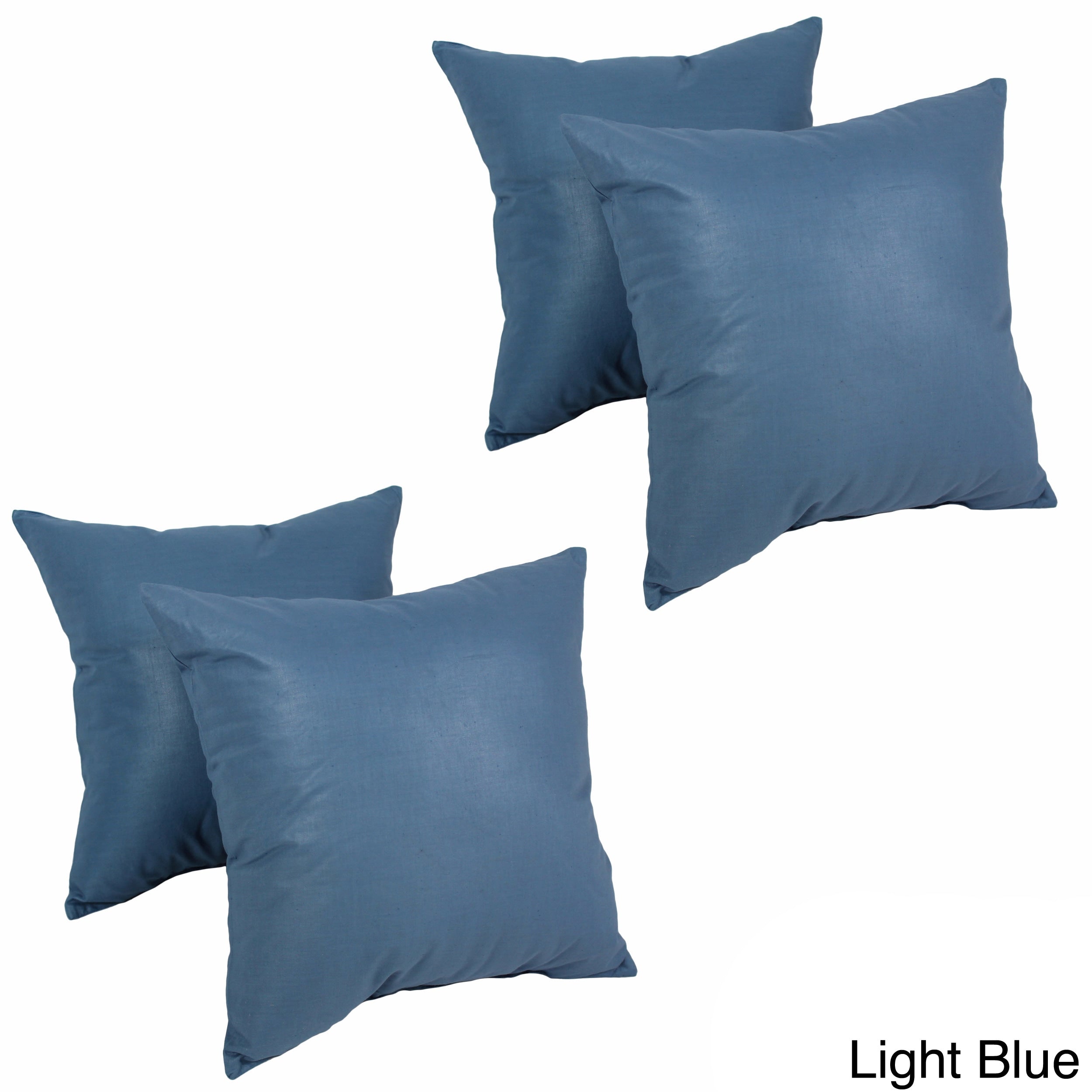 Blazing Needles Chintz 20 Inch Throw Pillow Set Of 4