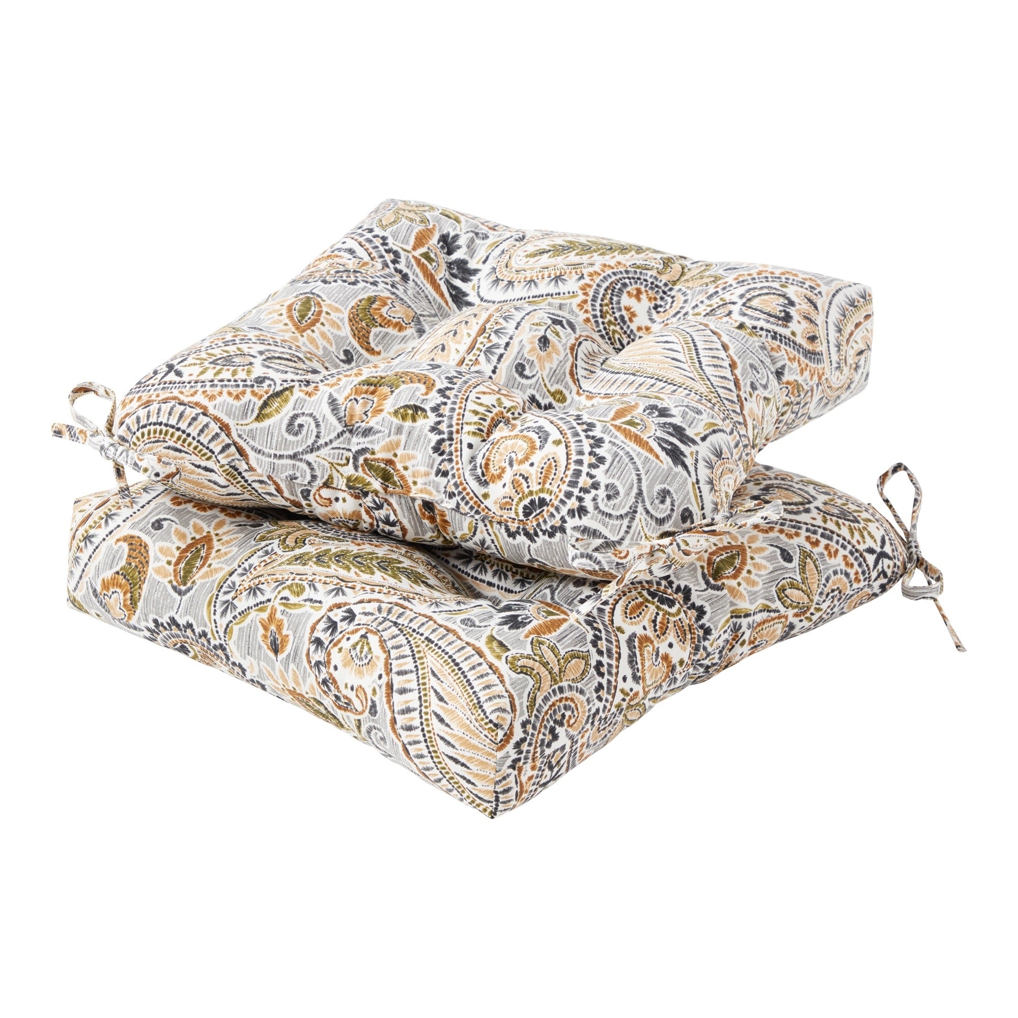 Havenside Home Edisto 20 Inch Outdoor Floral Chair Cushion Set Of 2