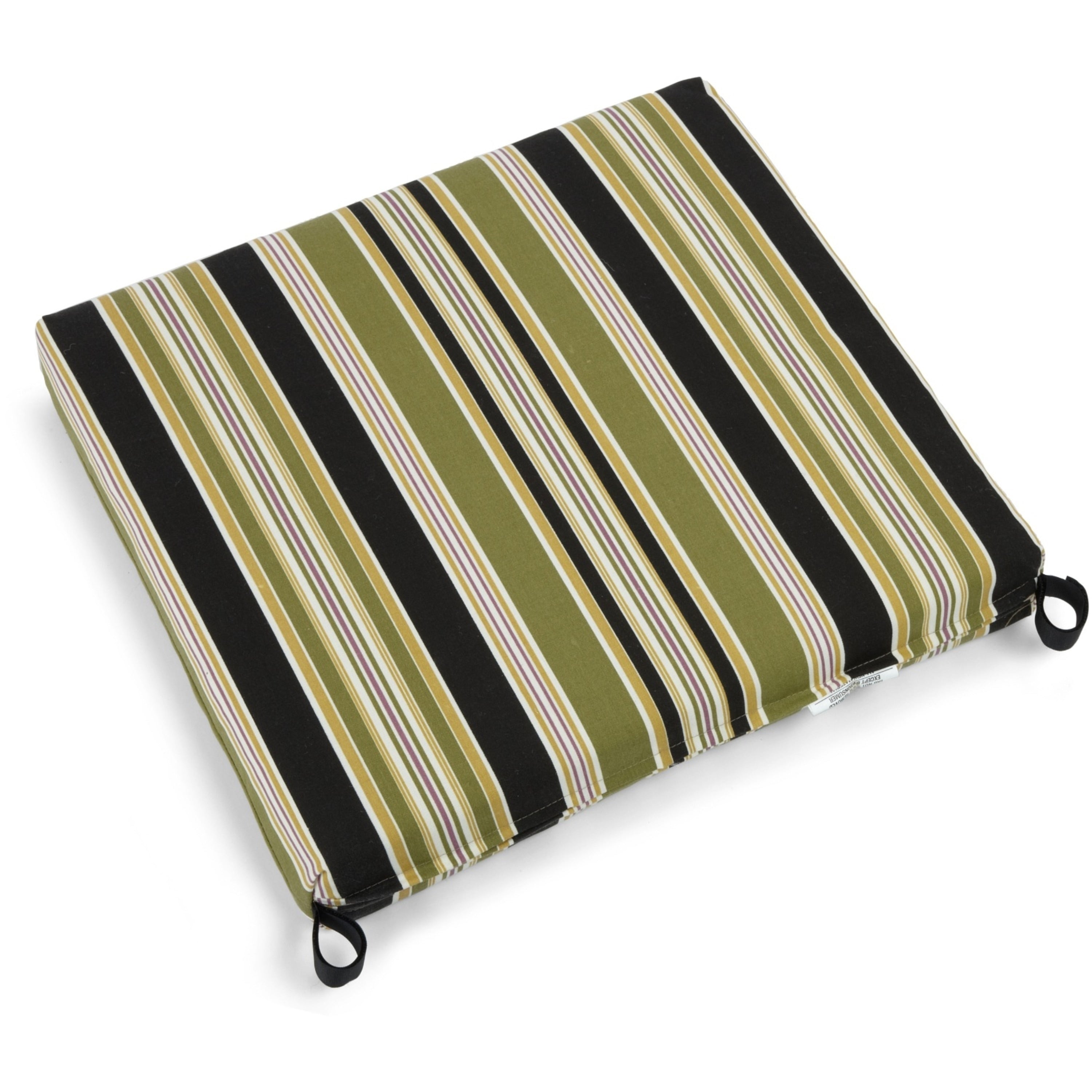 Blazing Needles 19 Inch Spun Poly Outdoor Chair Rocker Cushion