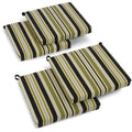 Blazing Needles 4 Piece 20 Inch Designer All Weather Patio Chair Cushion Set