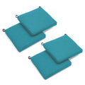 Blazing Needles 20 Inch All Weather Patio Chair Cushion Set Of 4