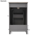 20 Inch Modern Small Bathroom Vanity With A Ceramic Sink And Ample Storage Space