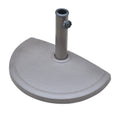 20 Lb Resin Half Round Umbrella Base