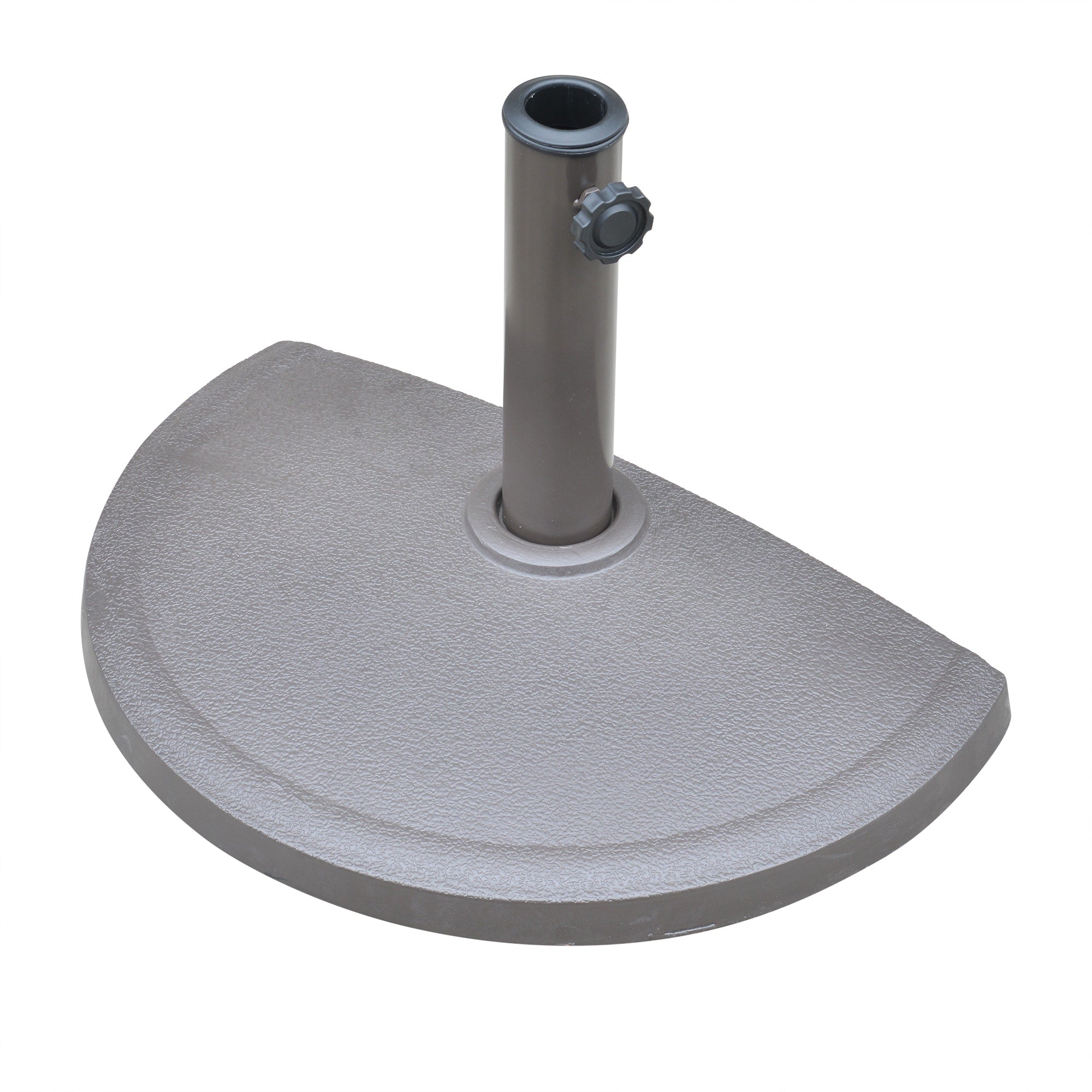 20 Lb Resin Half Round Umbrella Base