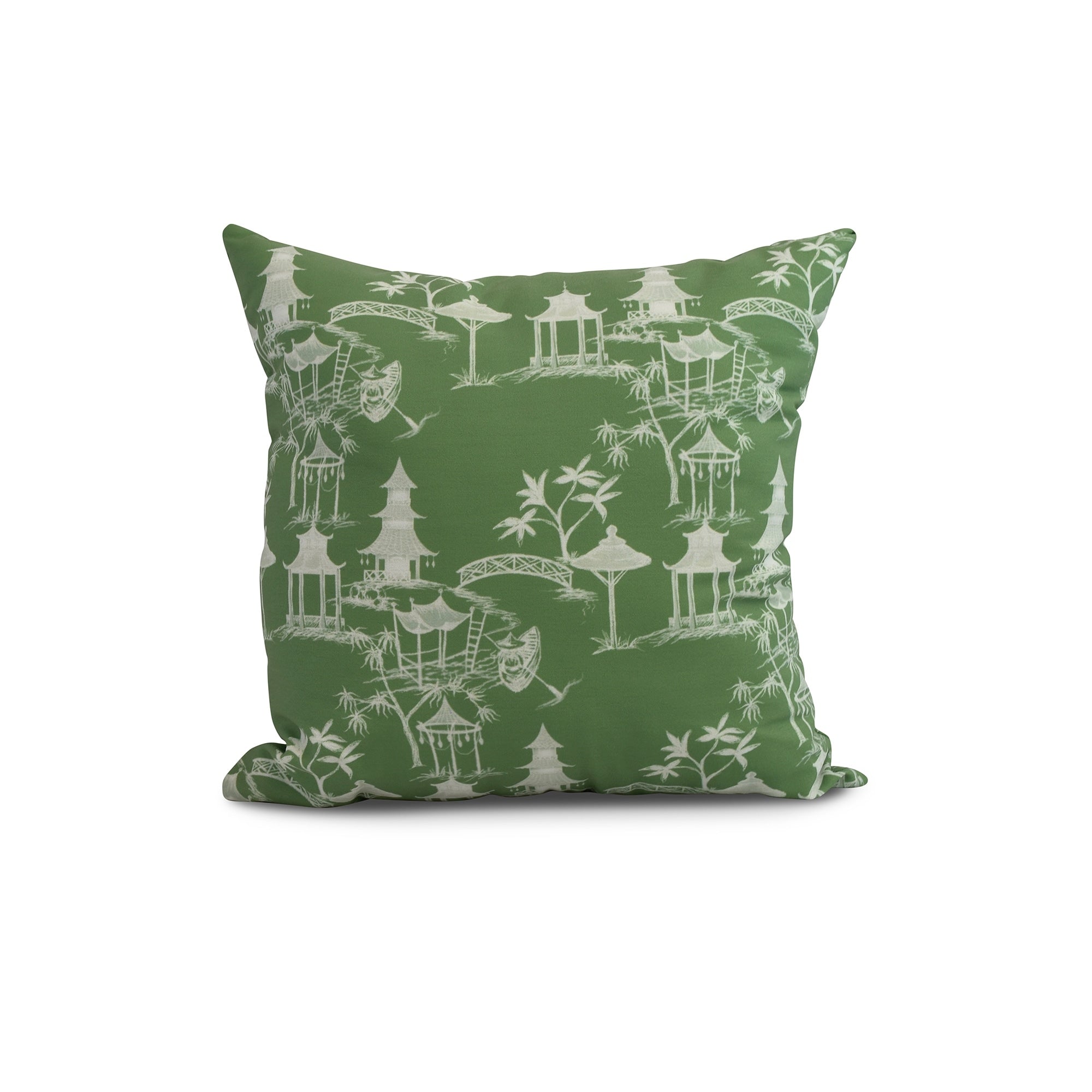 20 X 20 Inch Chinapezka Floral Print Outdoor Pillow