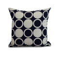 20 X 20 Inch Small Modcircles Geometric Print Outdoor Pillow