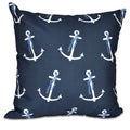 Anchor Whimsy Geometric Print 20 X 20 Inch Outdoor Pillow