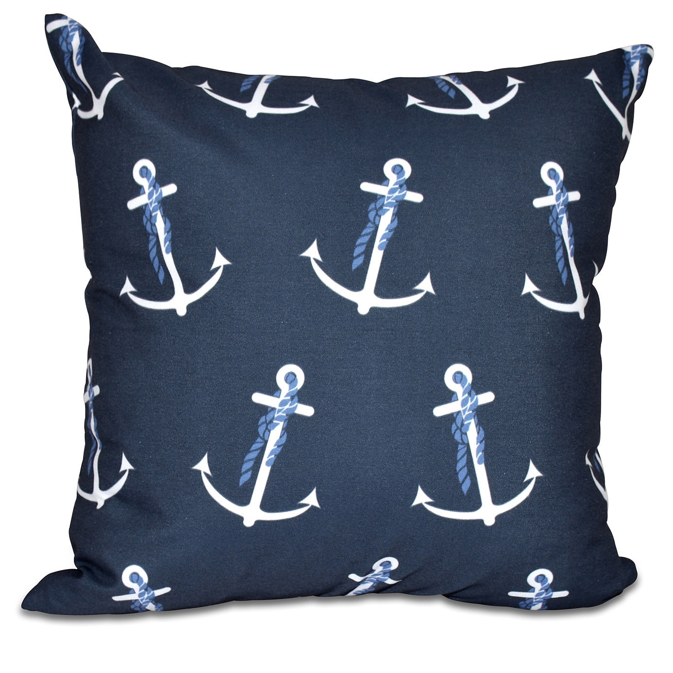 Anchor Whimsy Geometric Print 20 X 20 Inch Outdoor Pillow
