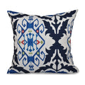 Bombay Medallion Geometric Print 20 Inch Throw Pillow