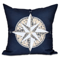 Compass Geometric Print 20 X 20 Inch Outdoor Pillow