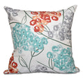 Hydrangeas Floral Print 20 X 20 Inch Outdoor Pillow