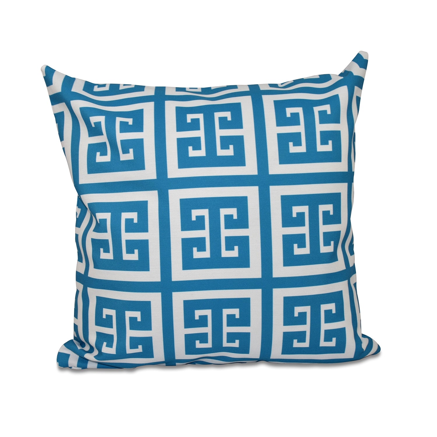 20 X 20 Inch Large Greek Key Print Geometric Decorative Throw Pillow