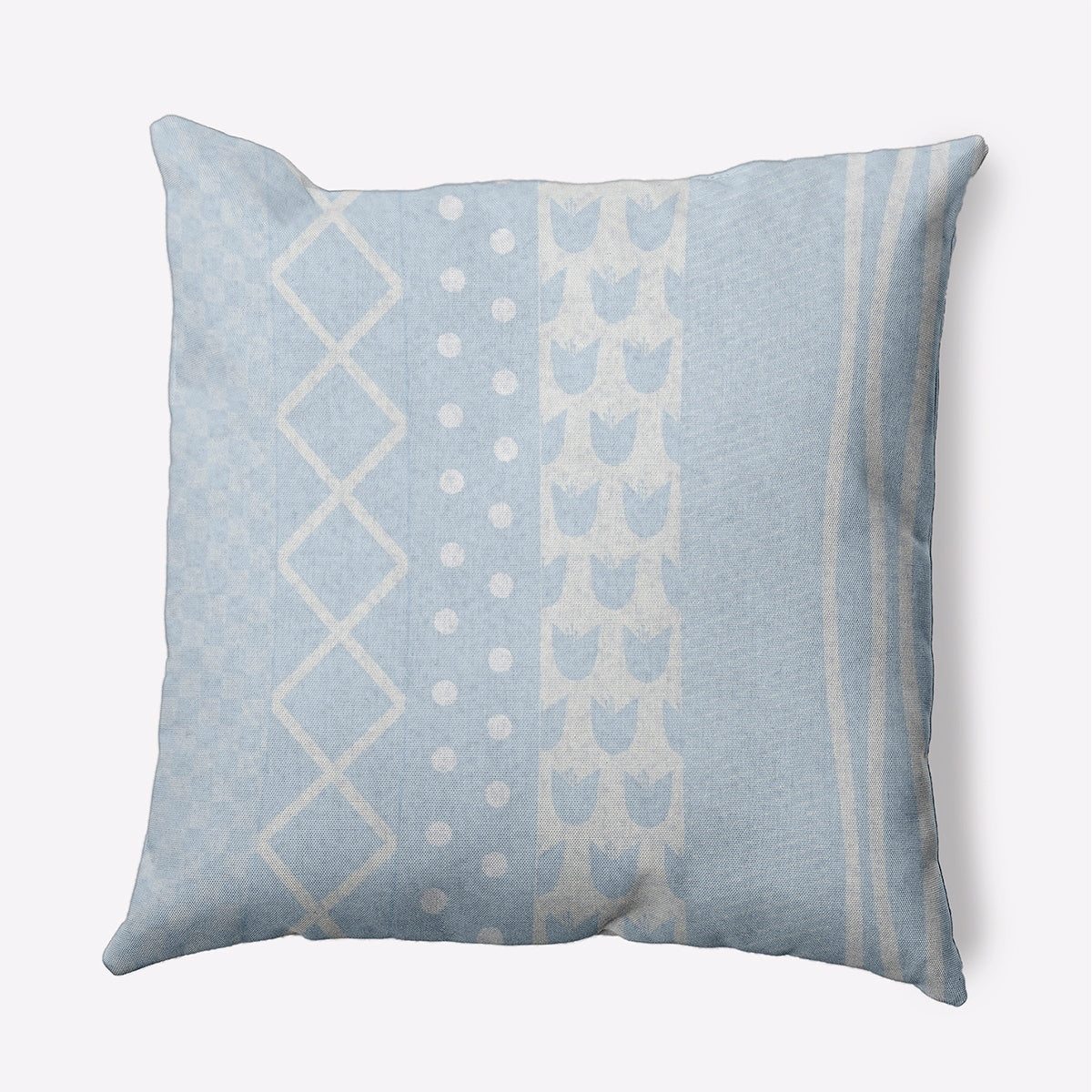 20 X 20 Inch Pattern Stripe Outdoor Pillow
