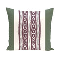 Tribal Stripes 20 Inch Square Decorative Pillow