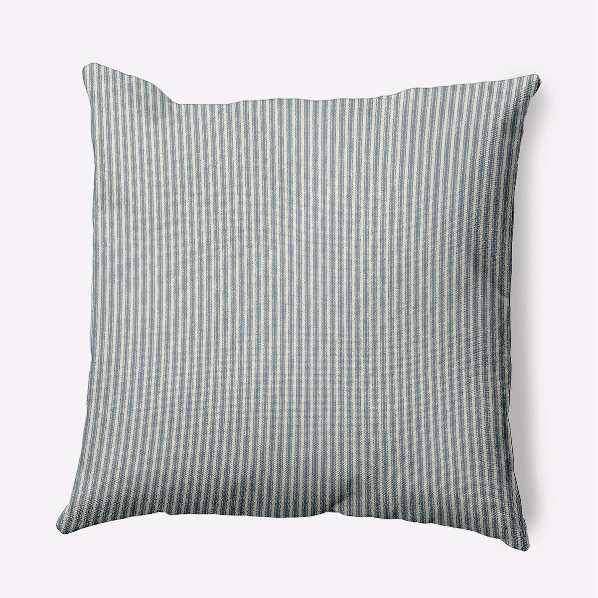 20 X 20 Inch Ticking Stripe Outdoor Pillow