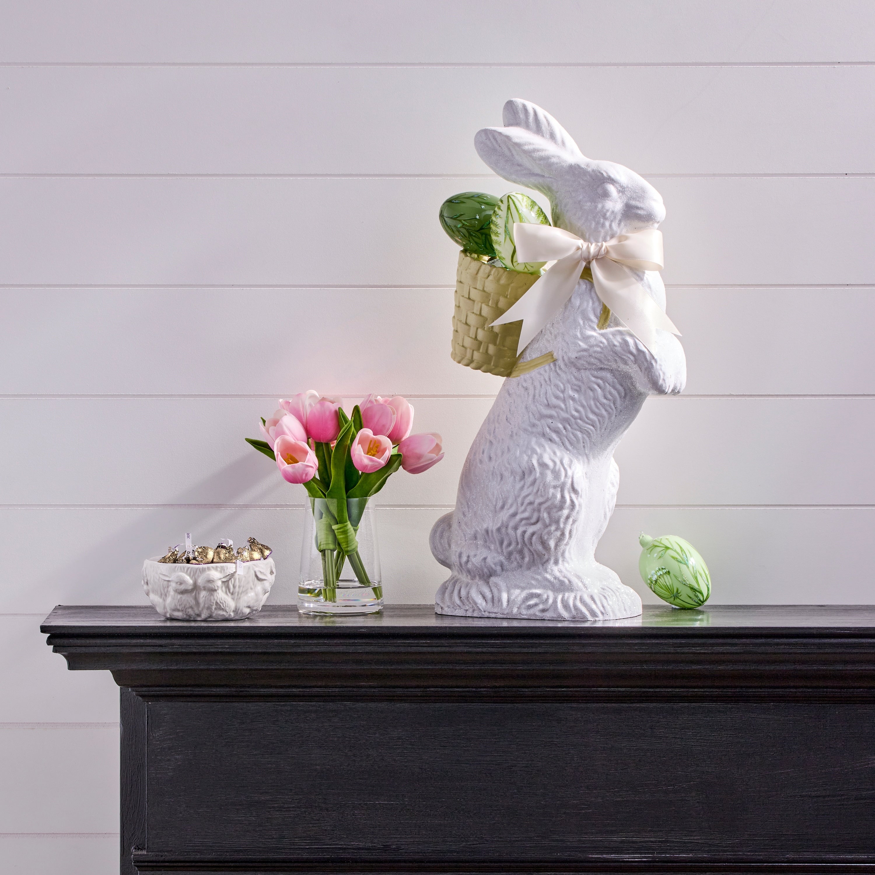 20.5 Resin Standing Chocolate Bunny