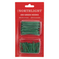 200 Count Green Ornament Hooks 1.5 2.5.
