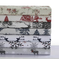200 Gsm Heavyweight Soft Flannel Printed Oversized Duvet Cover Set